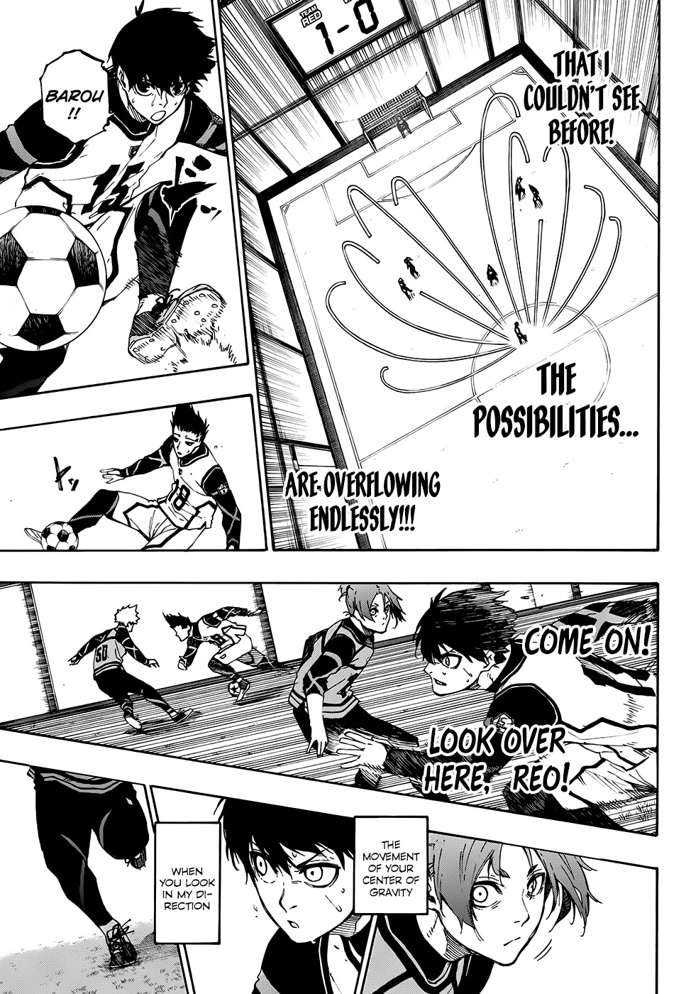 Blue Lock Chapter 60 page 6 - Chapter 60: Field Vision