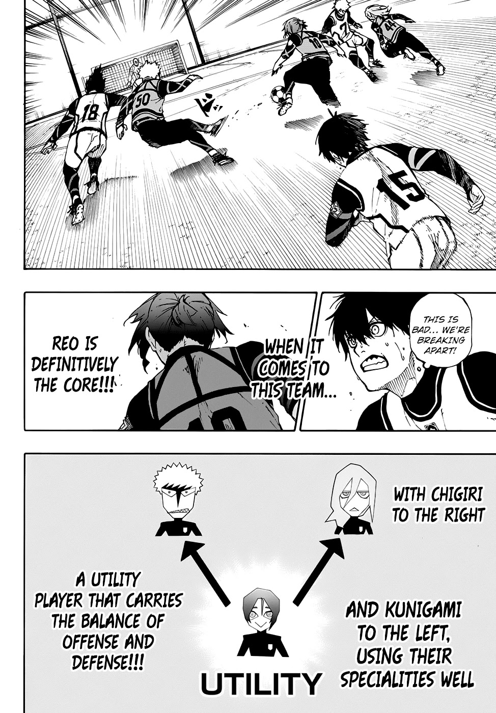 Blue Lock Chapter 61 page 13 - Chapter 61: Make Use Of