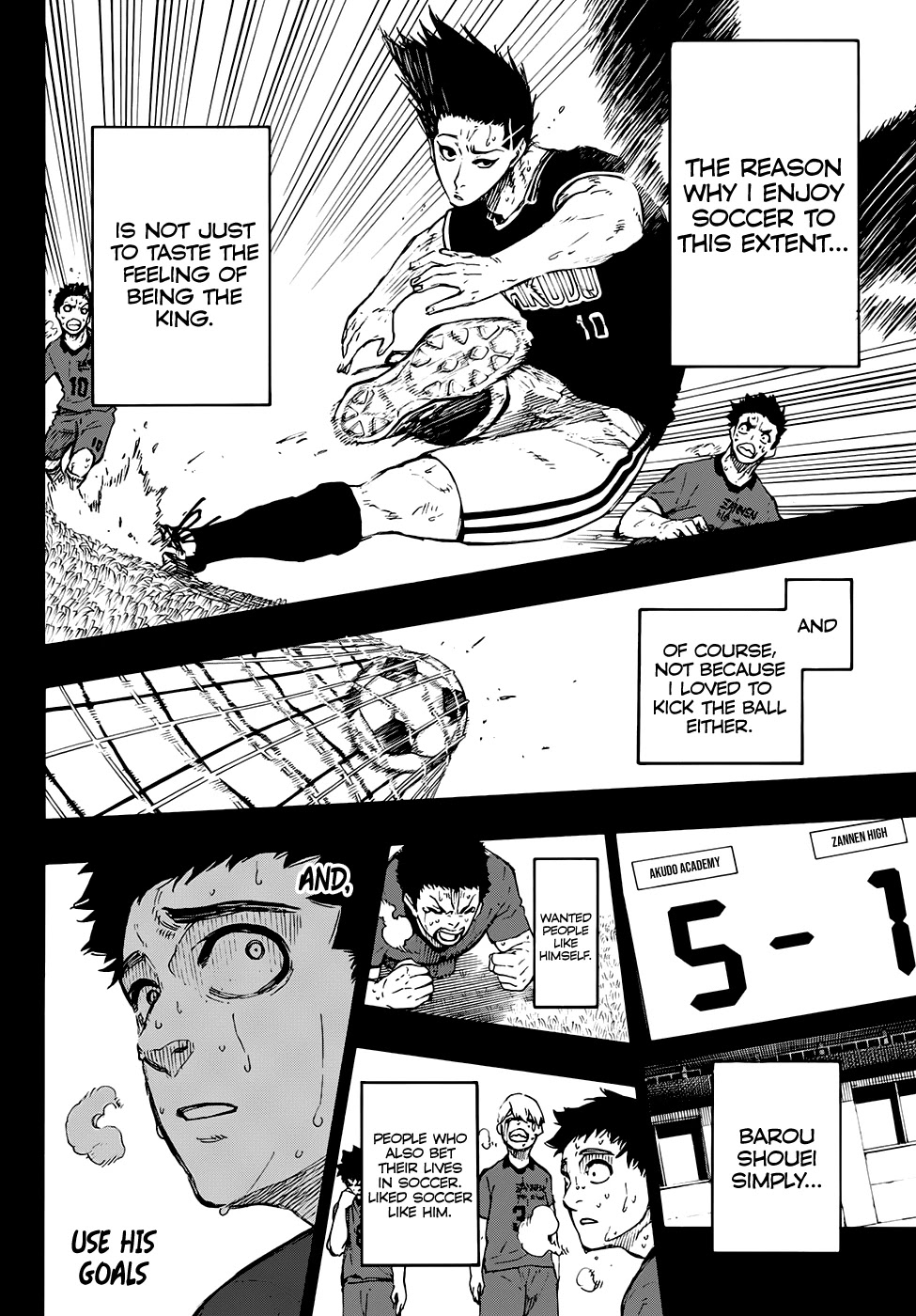Blue Lock Chapter 64 page 6 - Chapter 64: The Stage