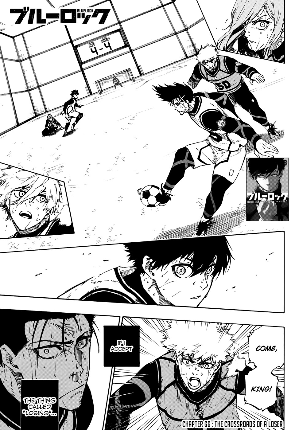 Blue Lock Chapter 66 page 2 - Chapter 66: The Crossroads of a Loser