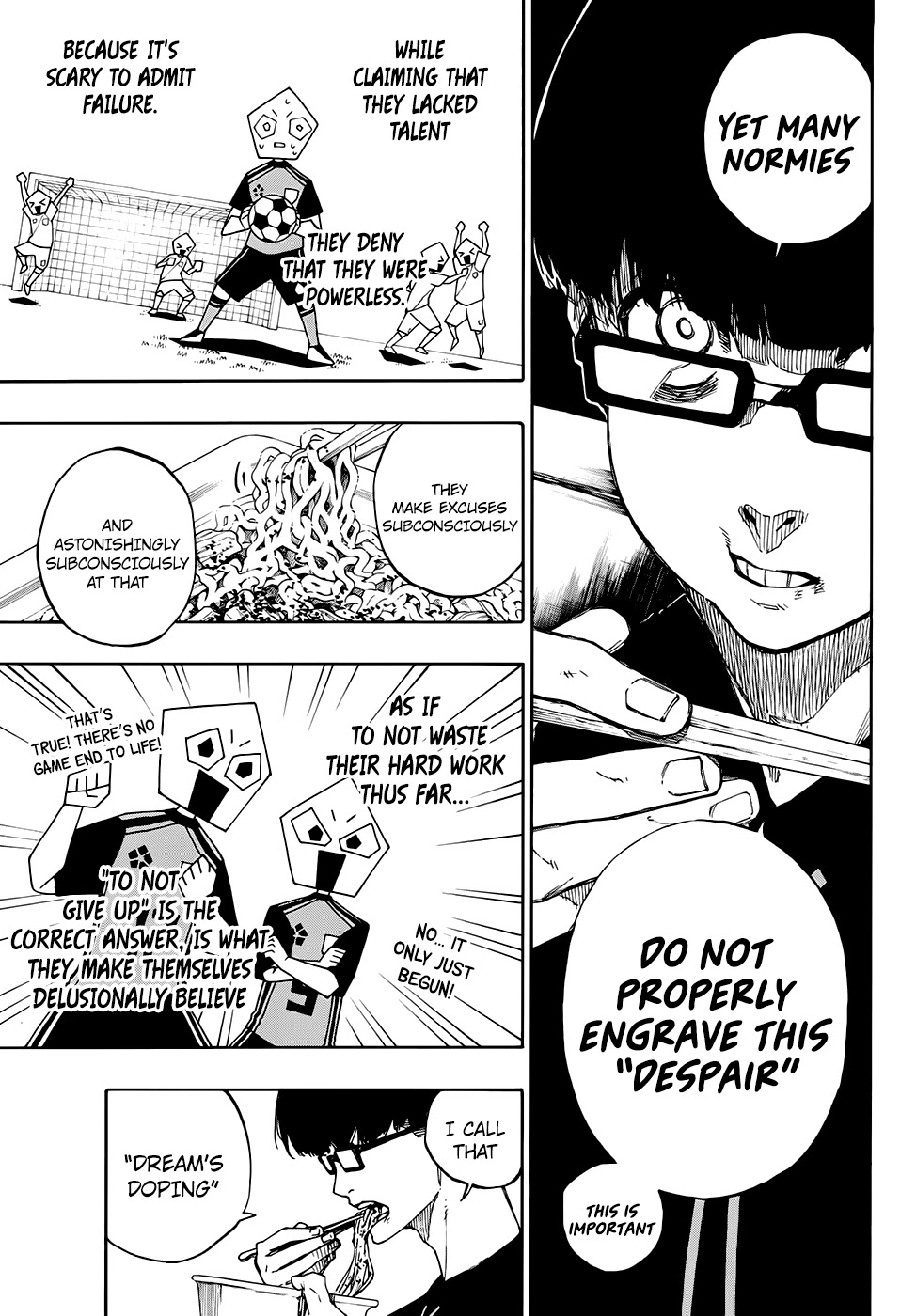 Blue Lock Chapter 67 page 13 - Chapter 67: The Talent to Despair