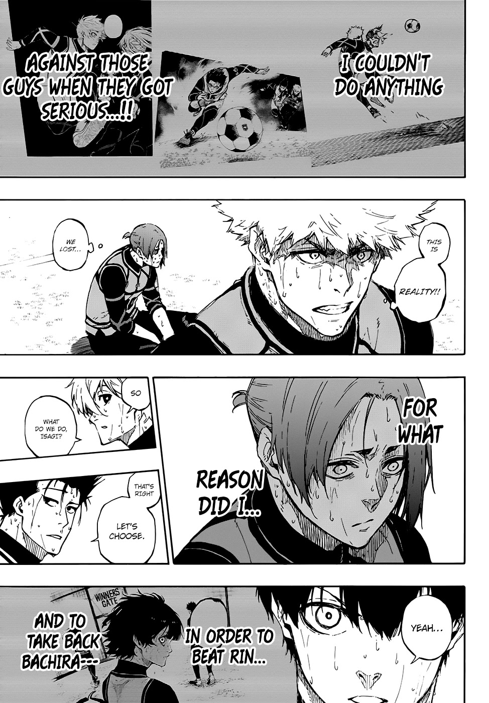 Blue Lock Chapter 67 page 18 - Chapter 67: The Talent to Despair
