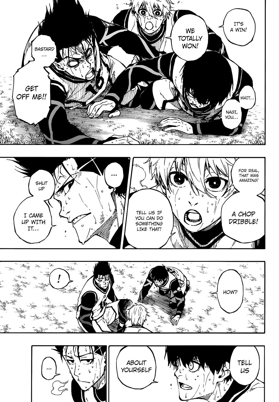 Blue Lock Chapter 67 page 5 - Chapter 67: The Talent to Despair