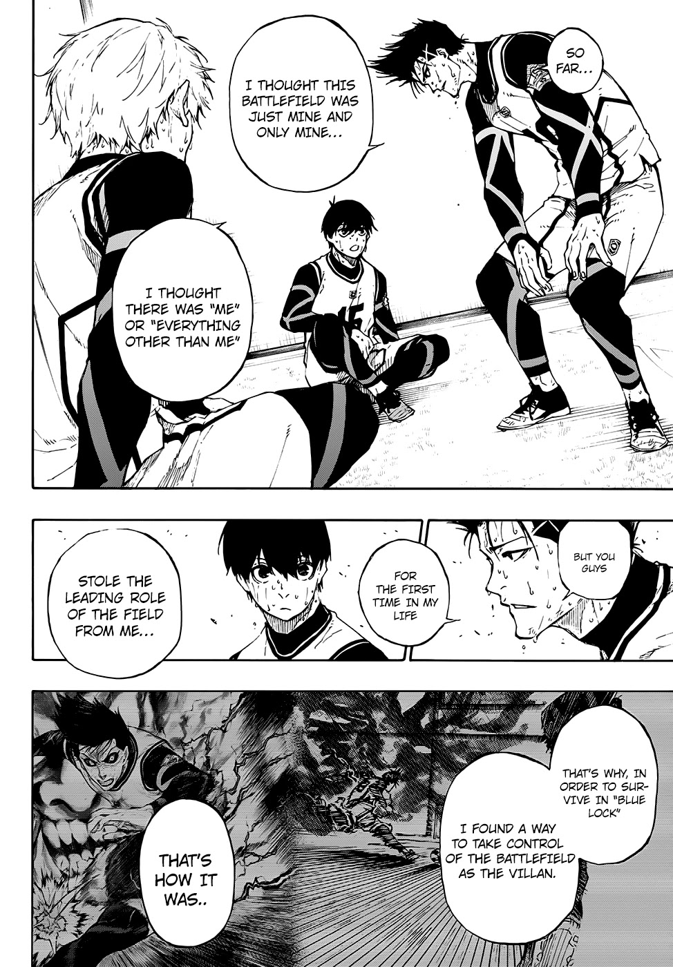 Blue Lock Chapter 67 page 6 - Chapter 67: The Talent to Despair