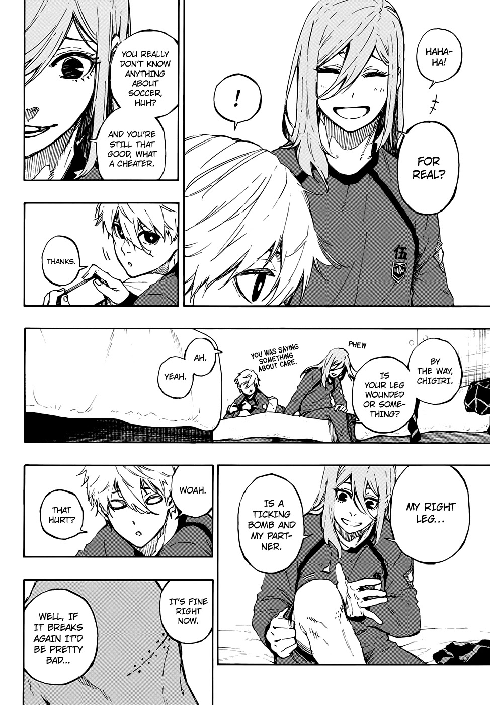 Blue Lock Chapter 69 page 17 - Chapter 69: Chaos