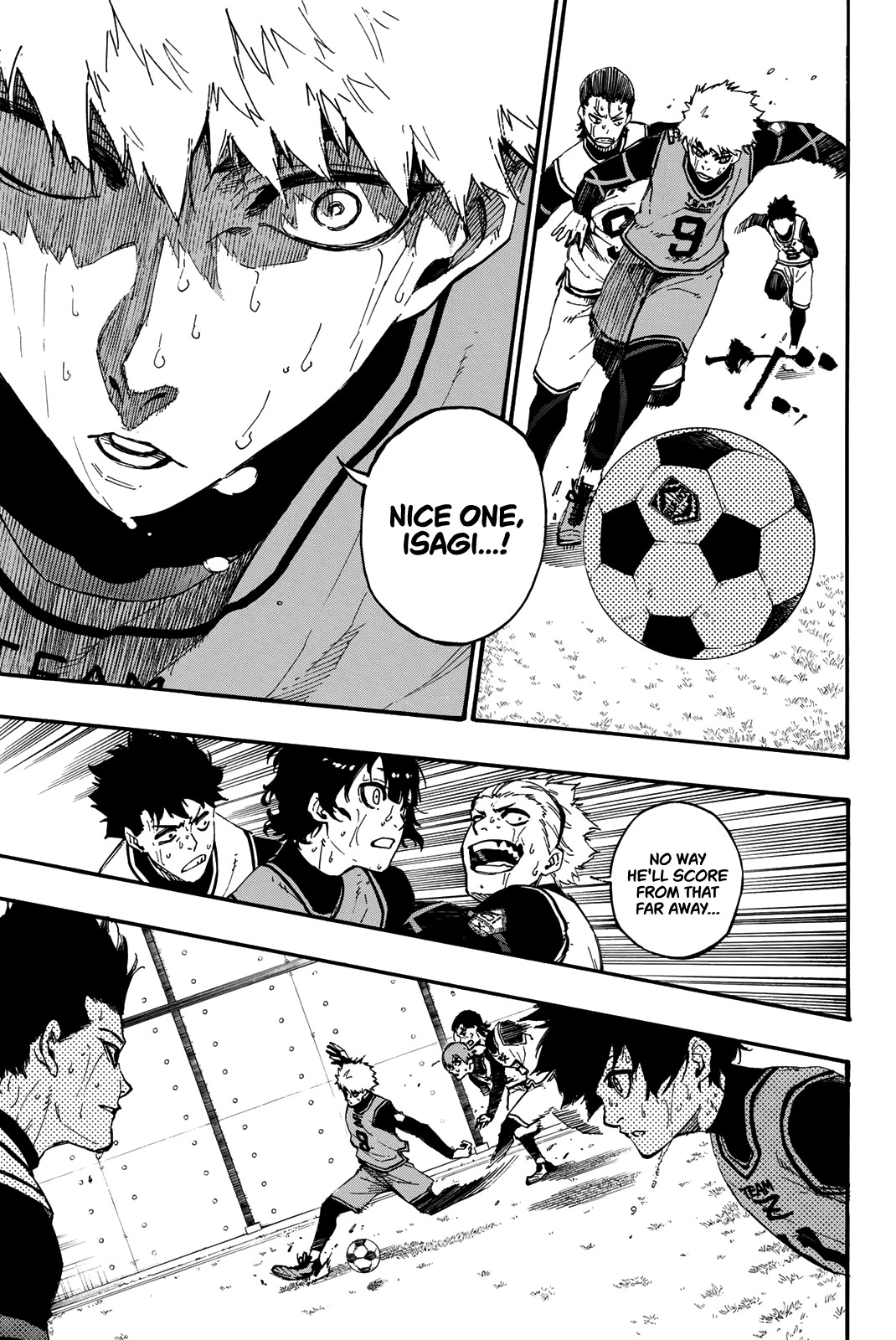 Blue Lock Chapter 7 page 12 - Chapter 7: Get In Front of The Goal!
