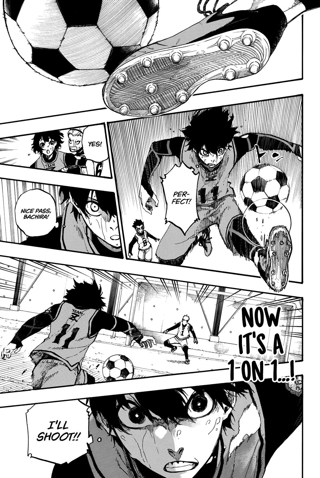 Blue Lock Chapter 7 page 6 - Chapter 7: Get In Front of The Goal!