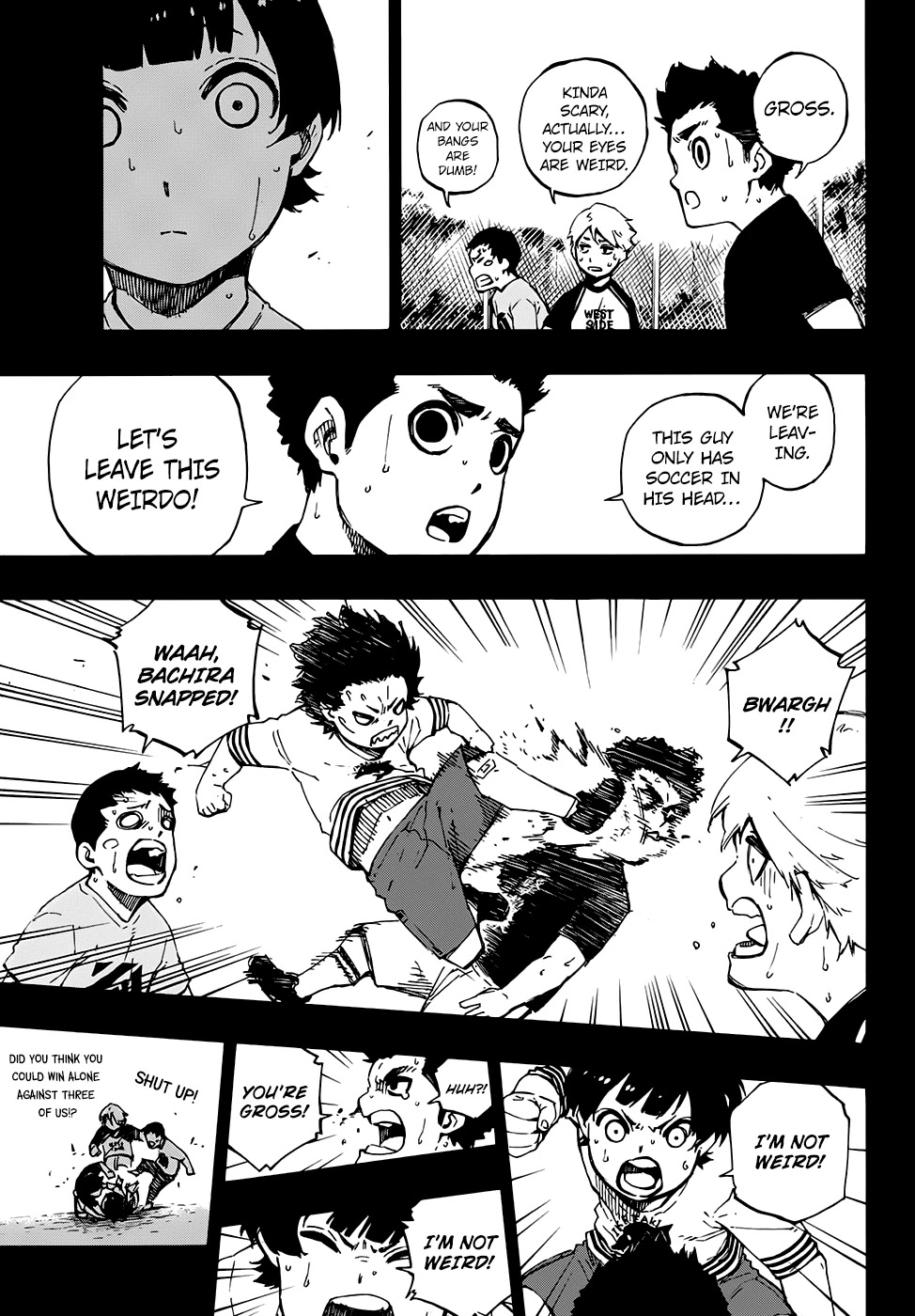 Blue Lock Chapter 70 page 7 - Chapter 70: Dancing Boy