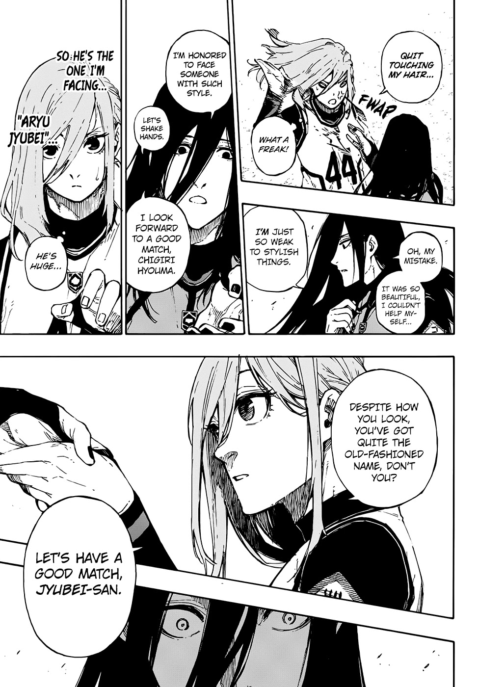 Blue Lock Chapter 72 page 10 - Chapter 72: Matchup