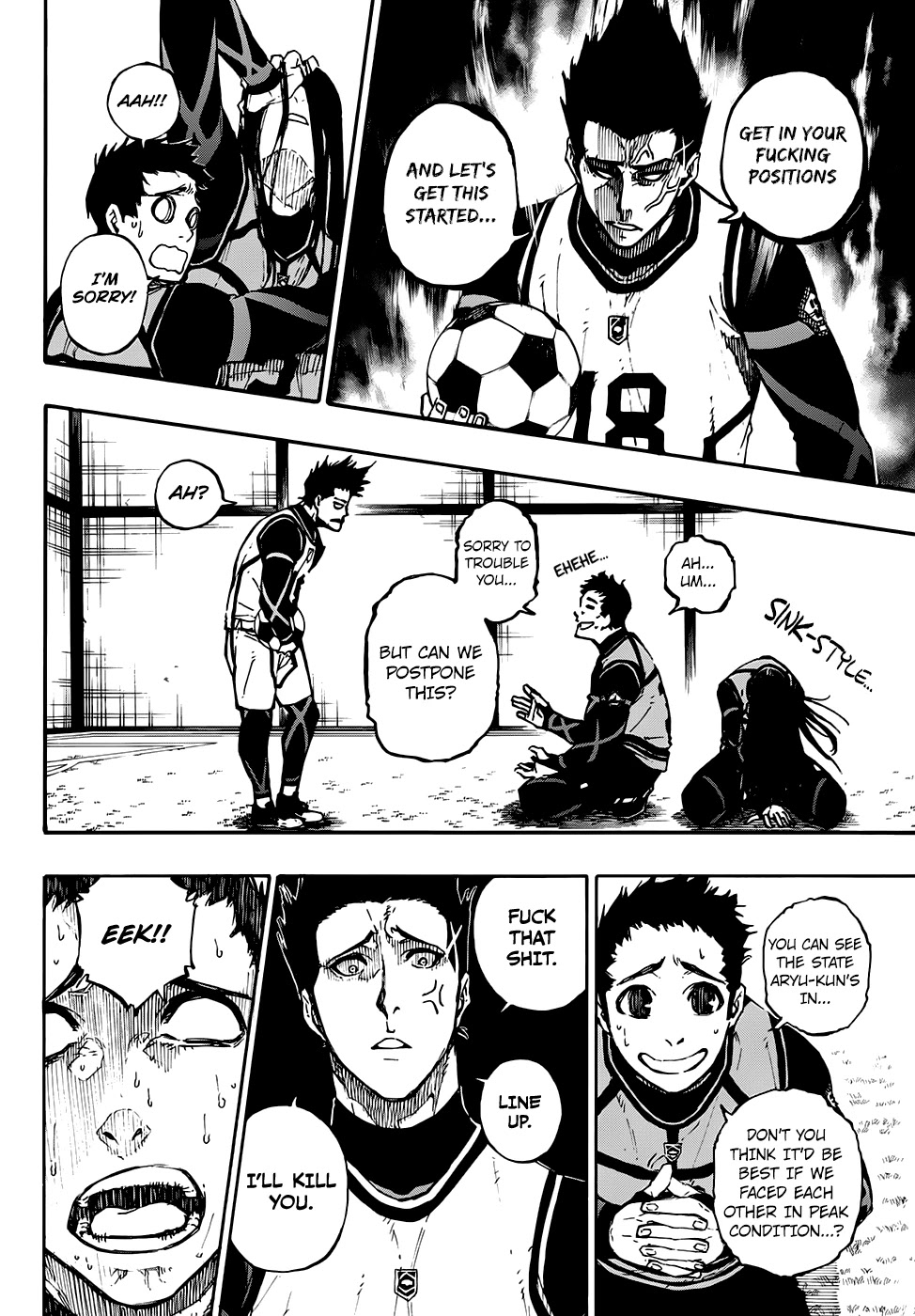 Blue Lock Chapter 72 page 13 - Chapter 72: Matchup