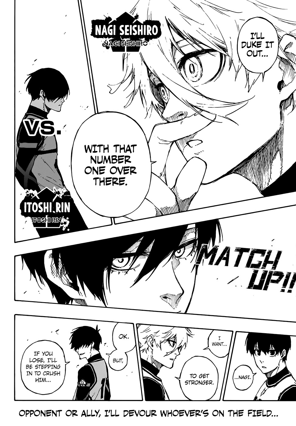 Blue Lock Chapter 72 page 17 - Chapter 72: Matchup