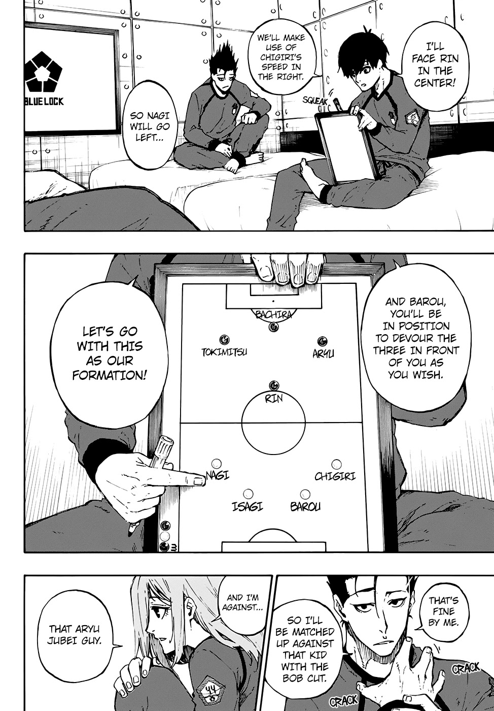 Blue Lock Chapter 72 page 3 - Chapter 72: Matchup