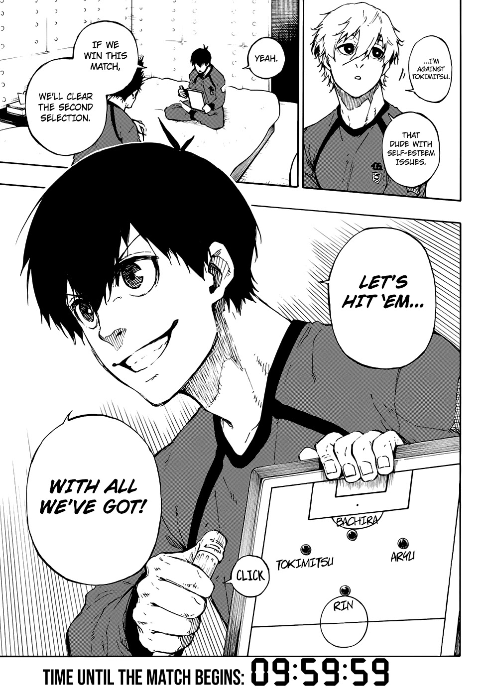 Blue Lock Chapter 72 page 4 - Chapter 72: Matchup