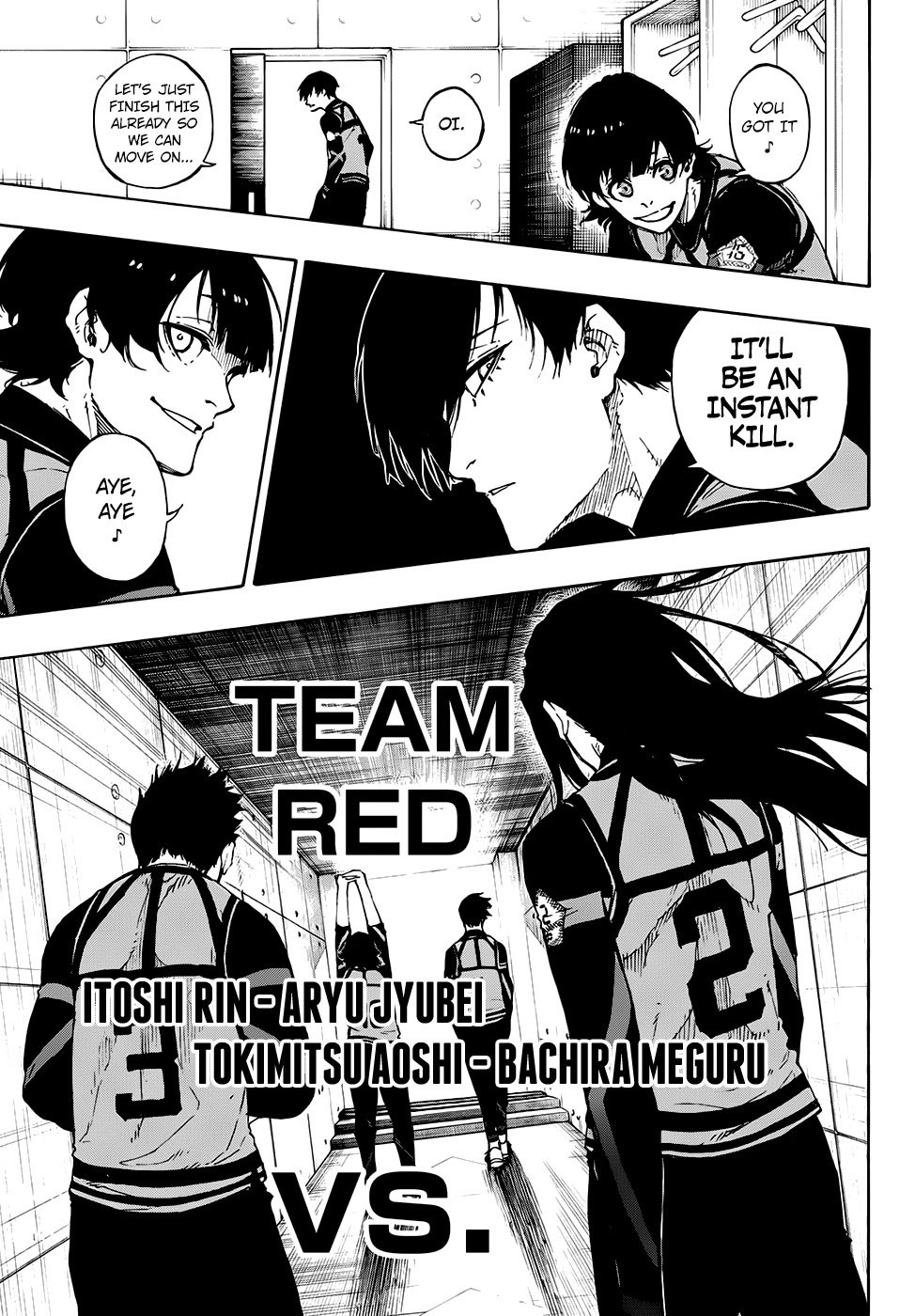Blue Lock Chapter 72 page 6 - Chapter 72: Matchup