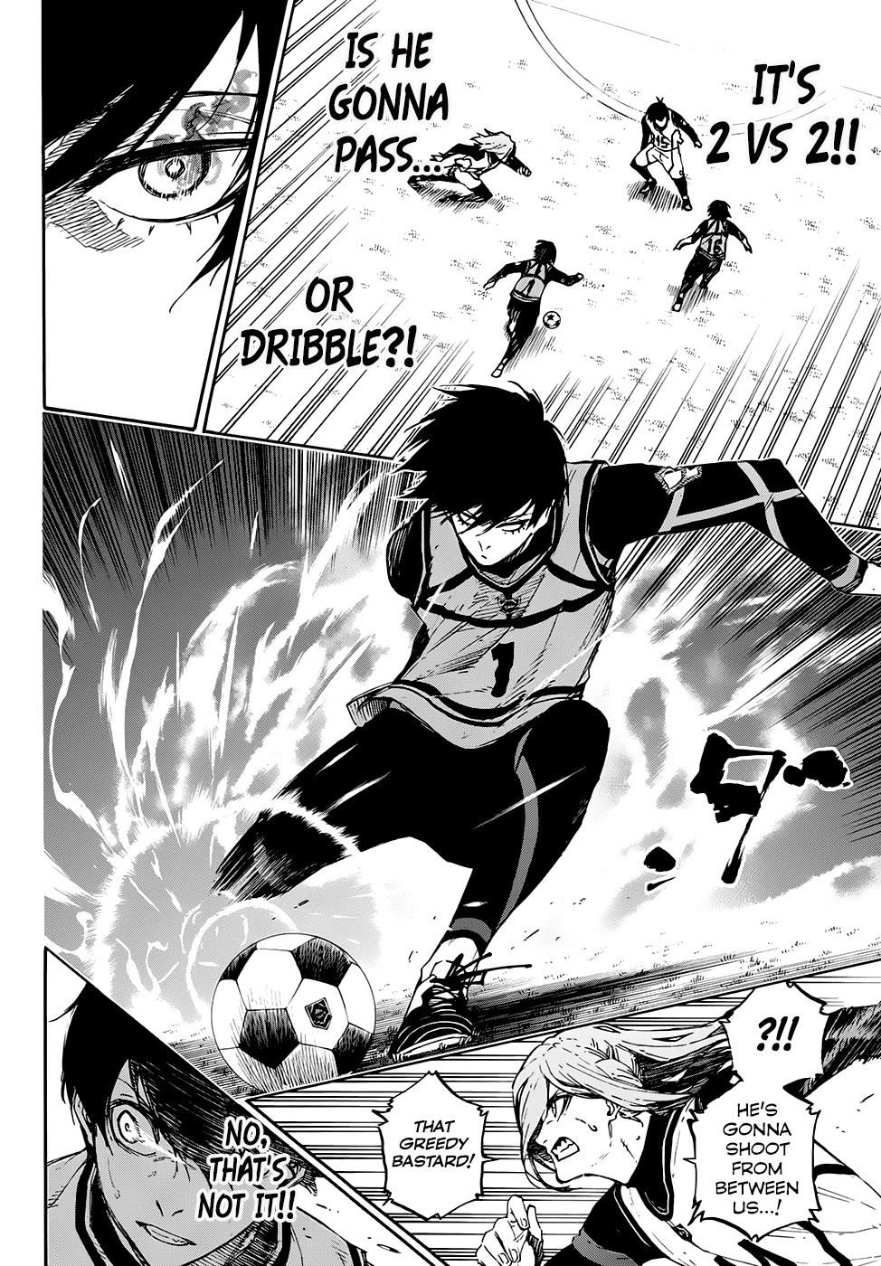 Blue Lock Chapter 74 page 14 - Chapter 74: Monster