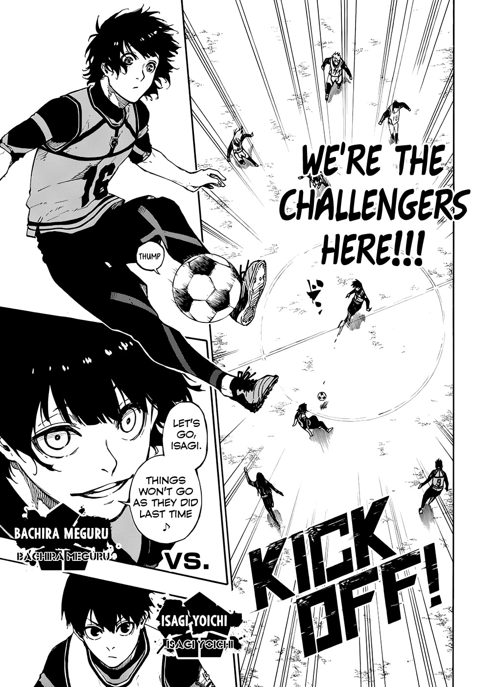 Blue Lock Chapter 74 page 3 - Chapter 74: Monster