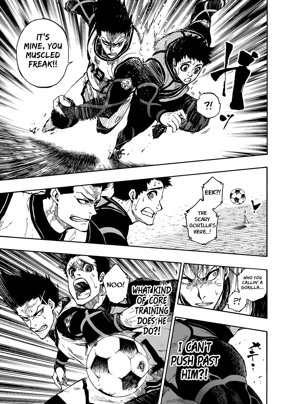 Blue Lock Chapter 74 page 9 - Chapter 74: Monster