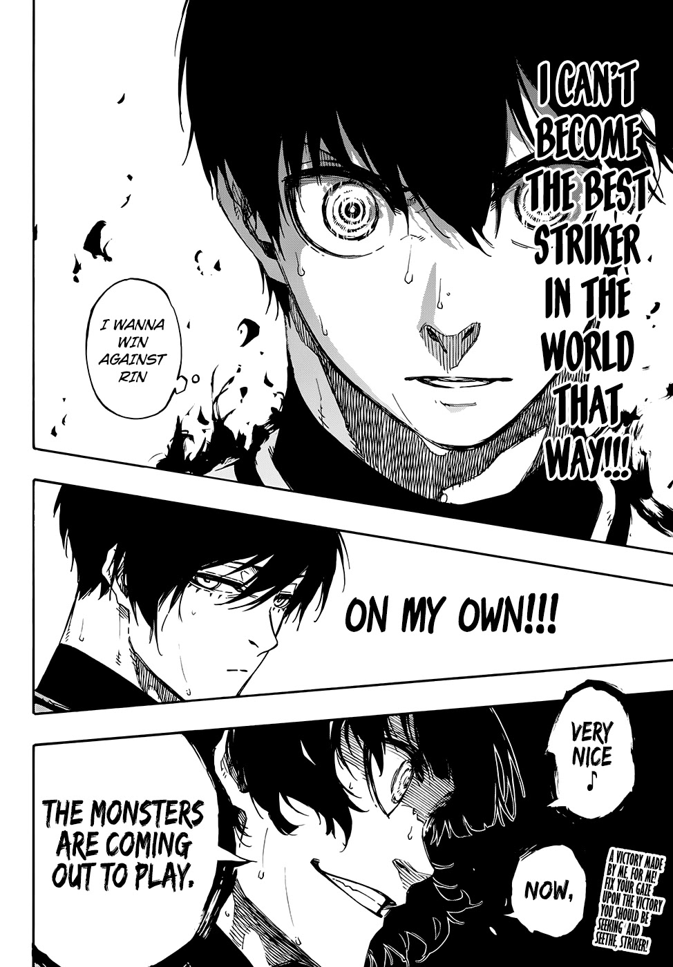 Blue Lock Chapter 76 page 17 - Chapter 76: I Can't Go Back