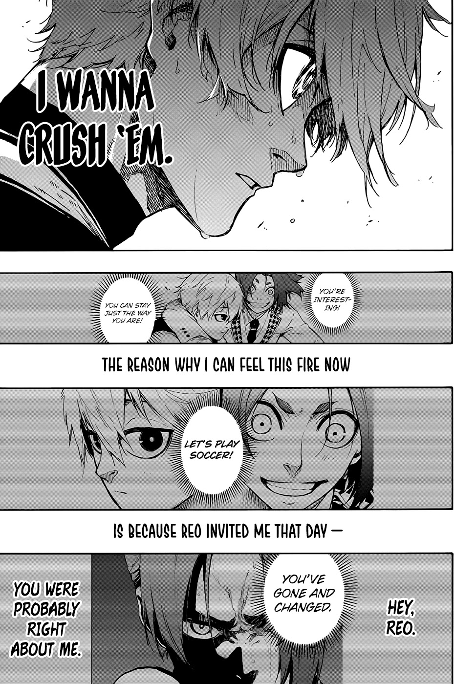 Blue Lock Chapter 76 page 3 - Chapter 76: I Can't Go Back