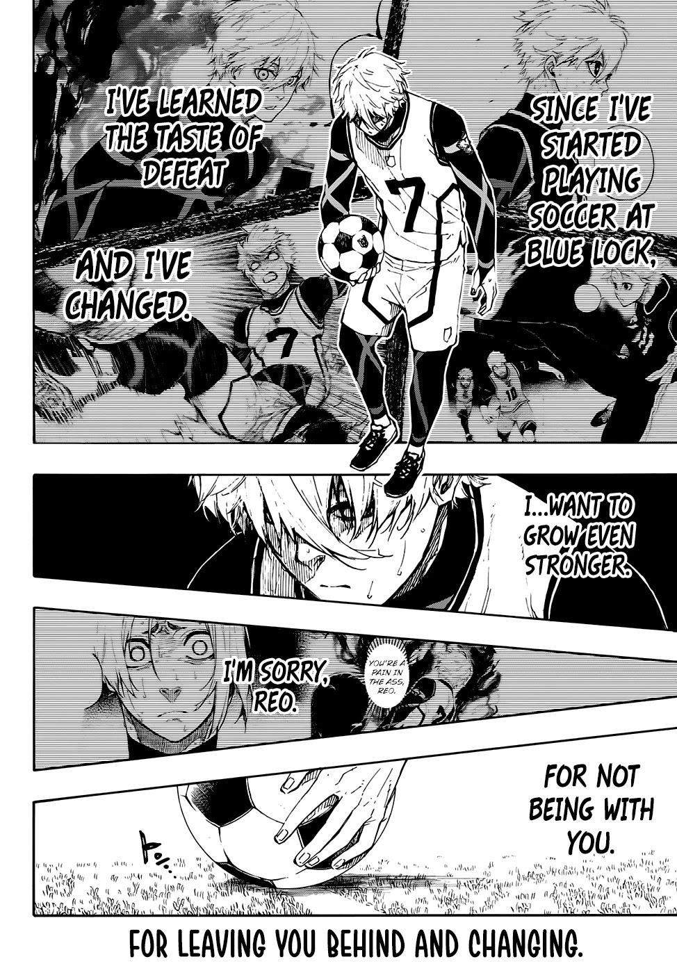 Blue Lock Chapter 76 page 4 - Chapter 76: I Can't Go Back