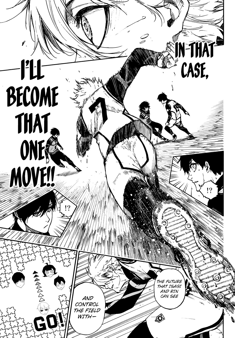 Blue Lock Chapter 76 page 9 - Chapter 76: I Can't Go Back