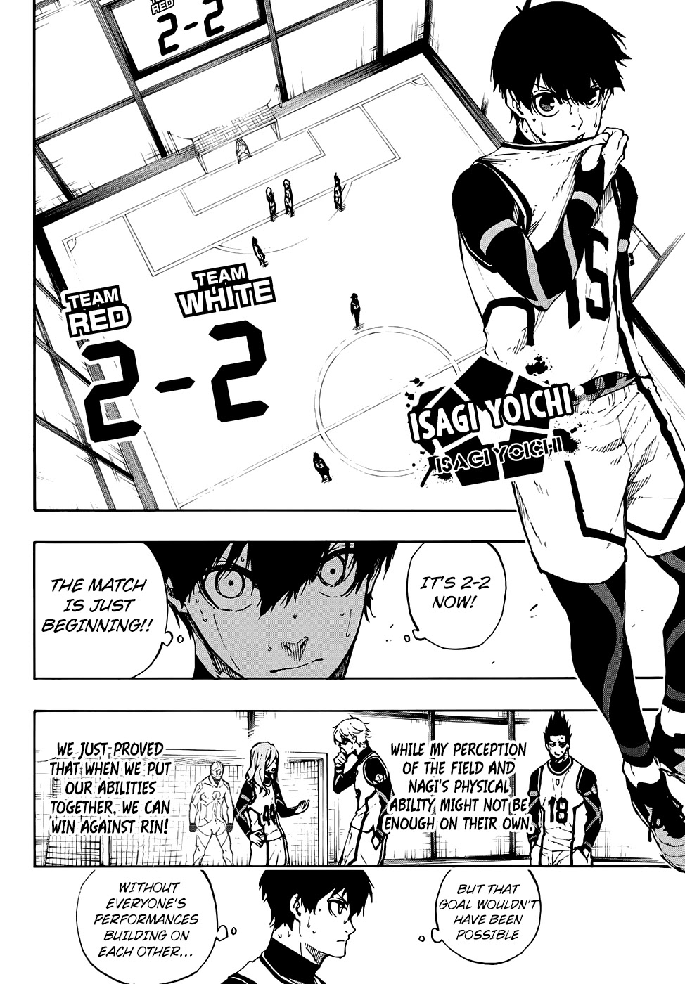 Blue Lock Chapter 77 page 4 - Chapter 77: Serious