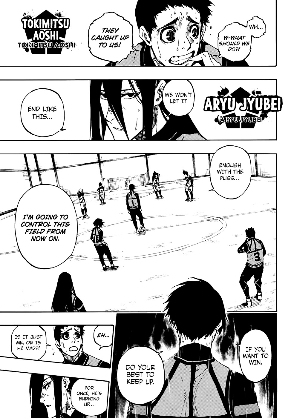 Blue Lock Chapter 77 page 7 - Chapter 77: Serious