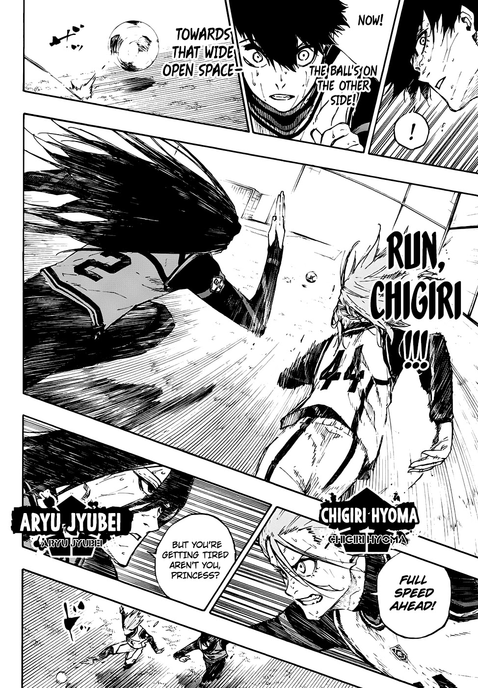 Blue Lock Chapter 81 page 12 - Chapter 81: Last Move