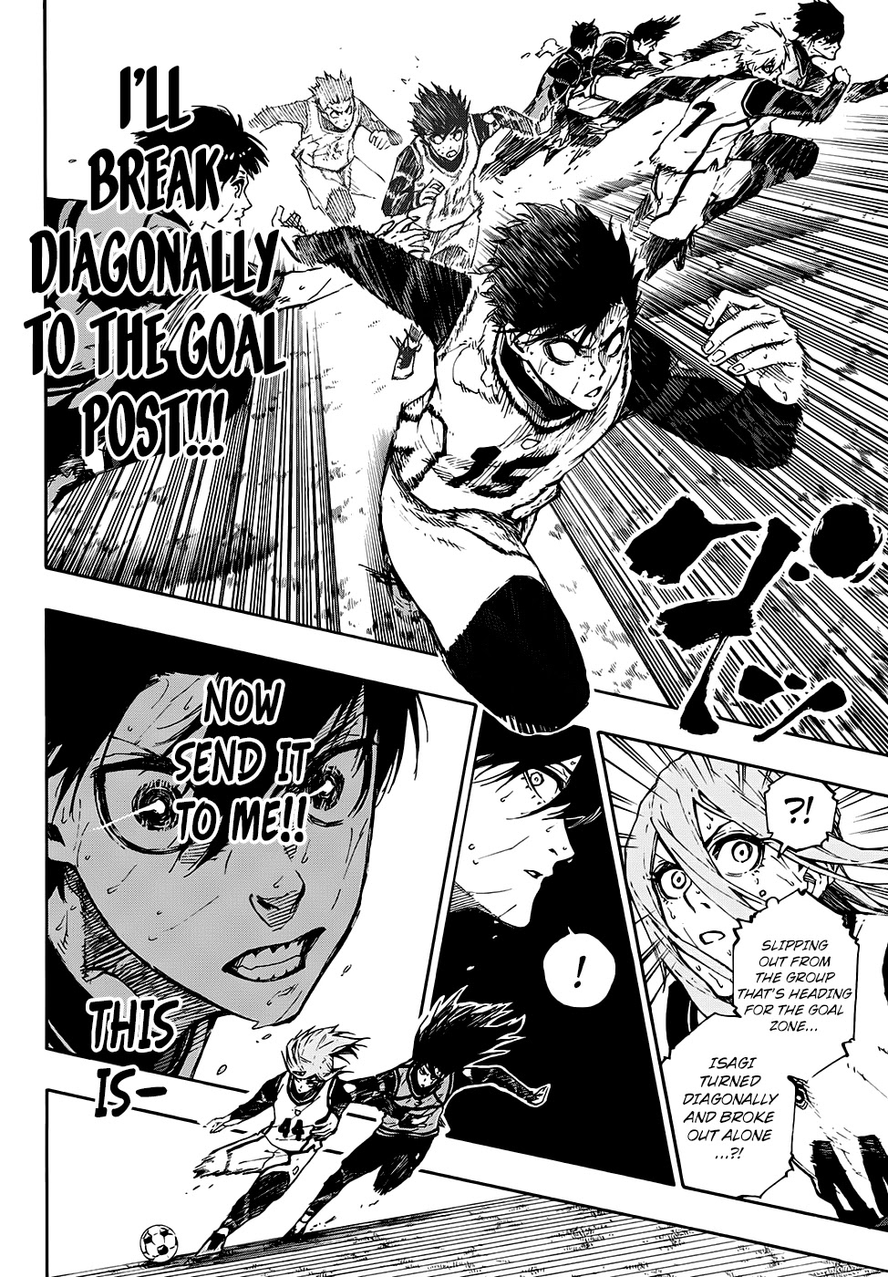 Blue Lock Chapter 81 page 14 - Chapter 81: Last Move