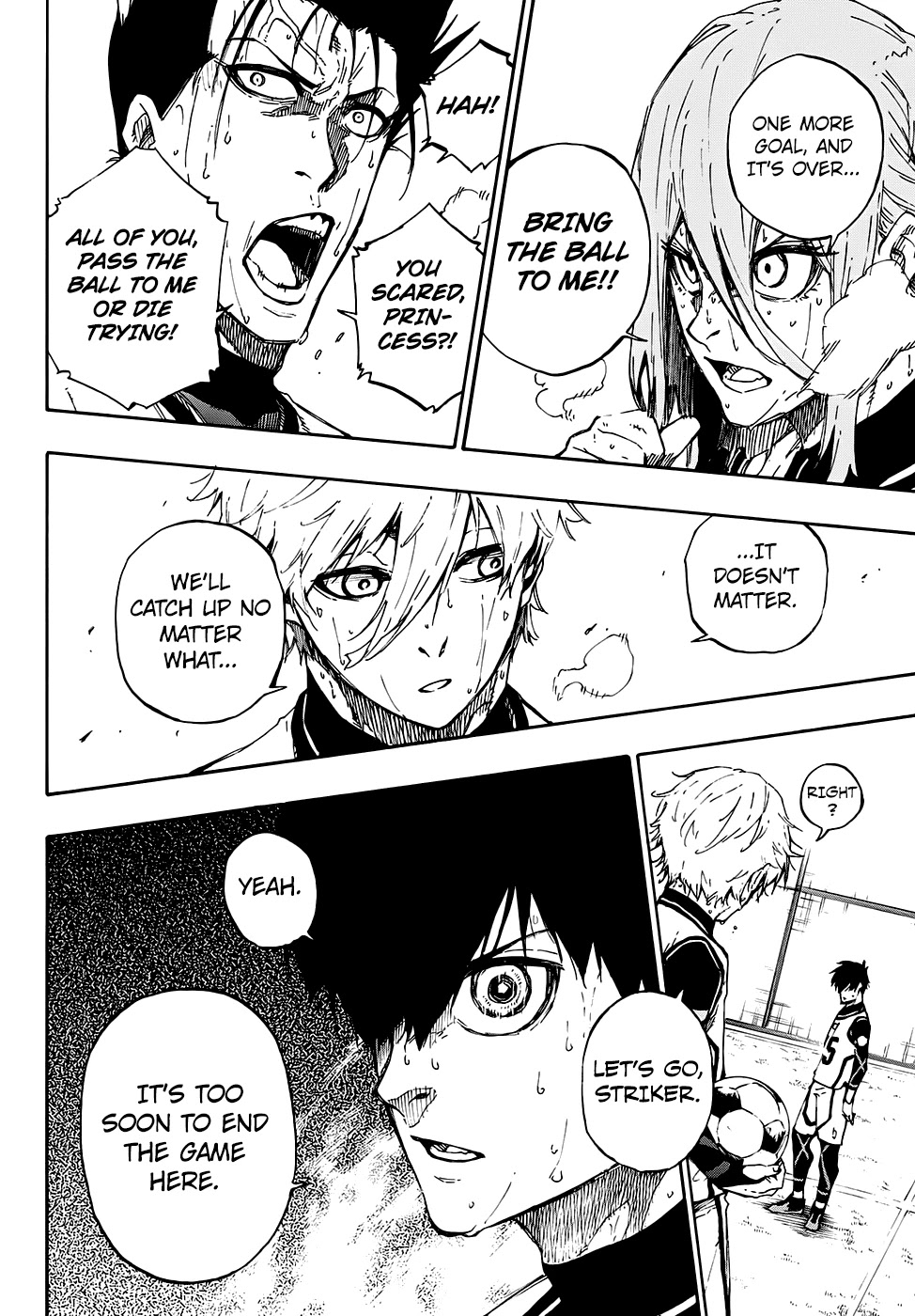 Blue Lock Chapter 81 page 6 - Chapter 81: Last Move