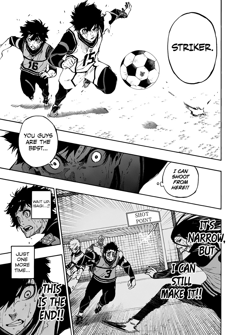 Blue Lock Chapter 83 page 12 - Chapter 83: Voice
