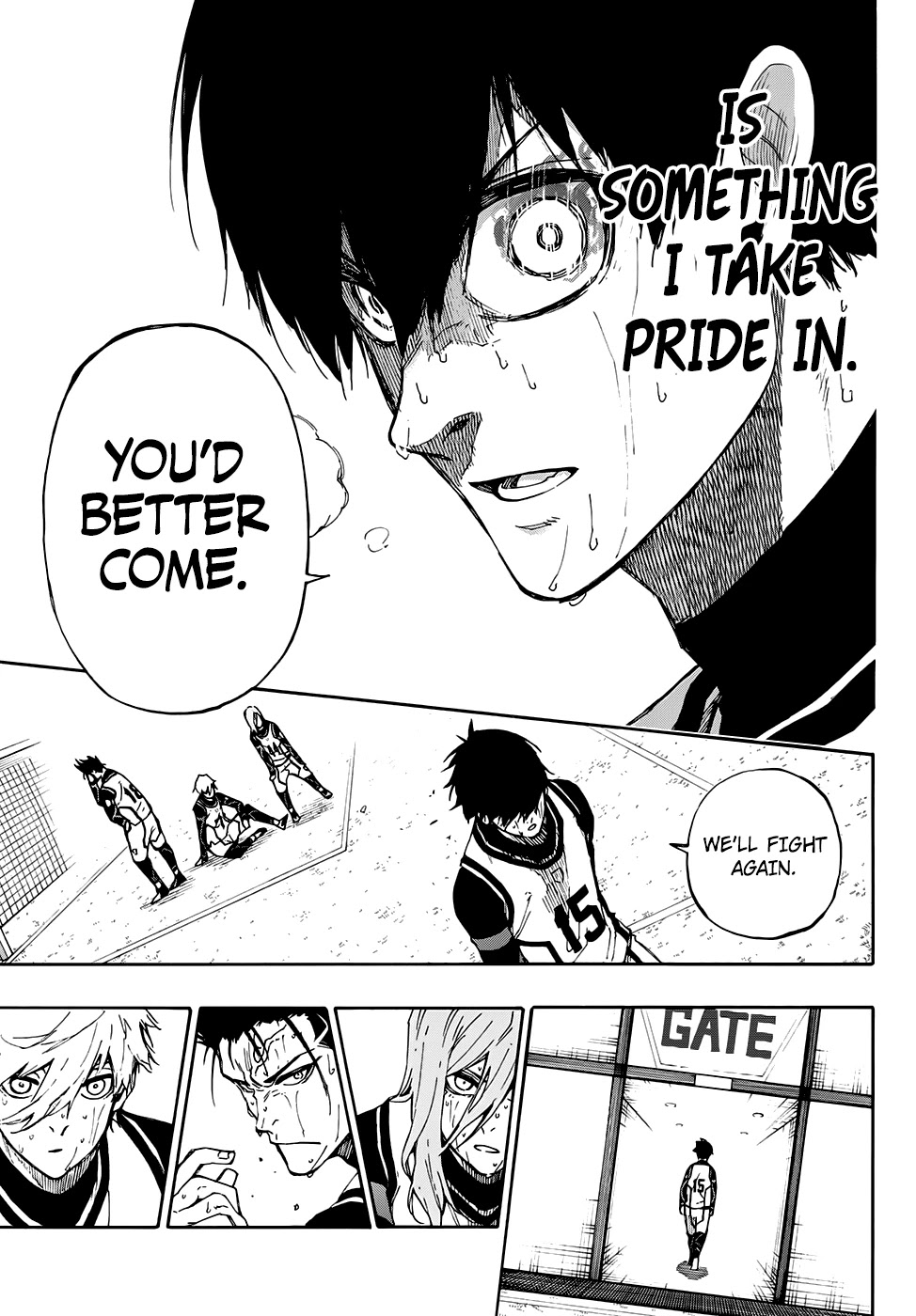 Blue Lock Chapter 86 page 9 - Chapter 86: Pride
