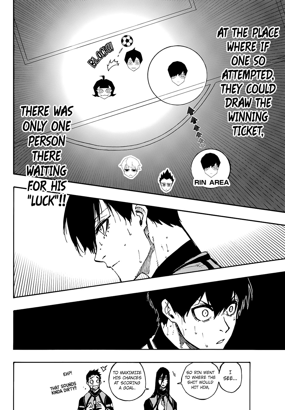 Blue Lock Chapter 87 page 10 - Chapter 87: Luck