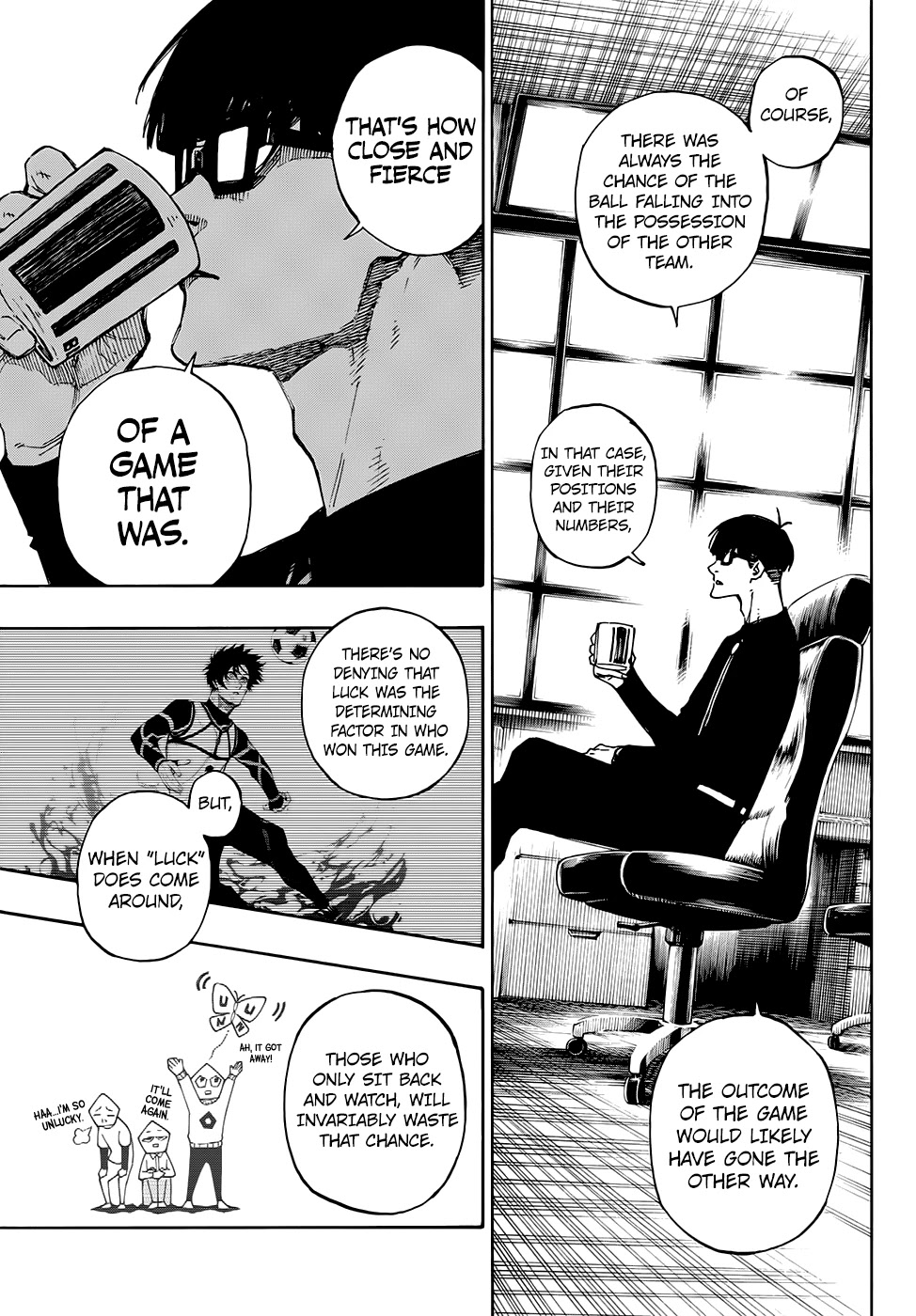 Blue Lock Chapter 87 page 11 - Chapter 87: Luck