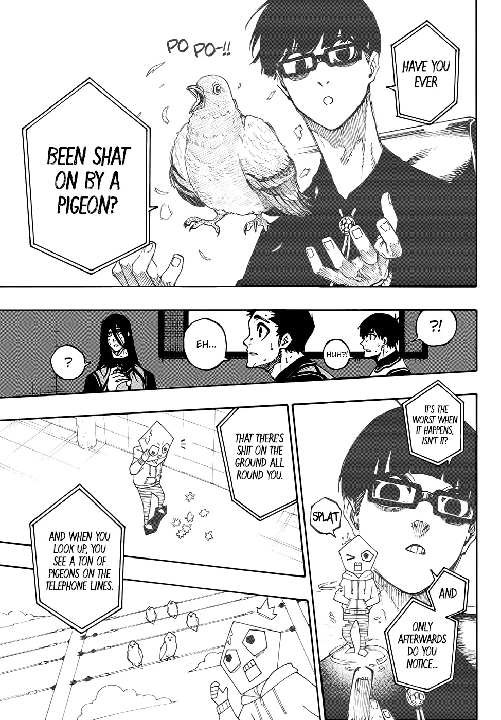 Blue Lock Chapter 87 page 3 - Chapter 87: Luck