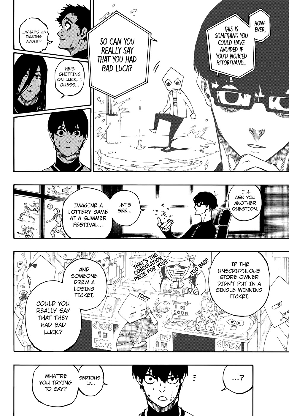 Blue Lock Chapter 87 page 4 - Chapter 87: Luck