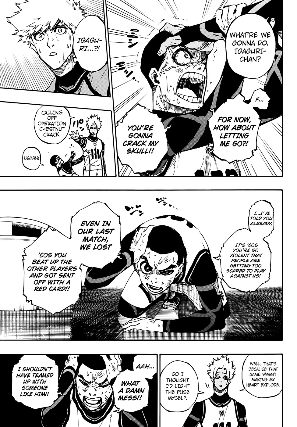 Blue Lock Chapter 88 page 17 - Chapter 88: World Class