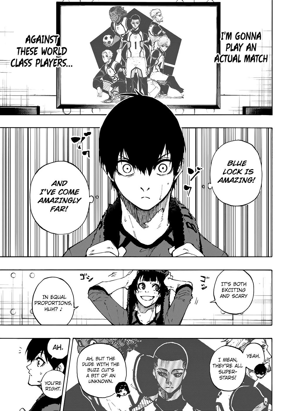 Blue Lock Chapter 88 page 3 - Chapter 88: World Class