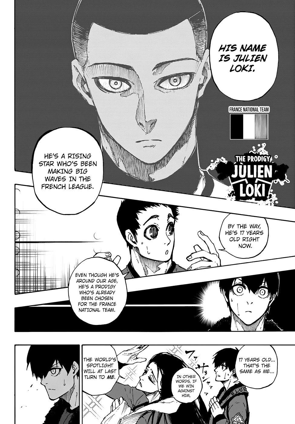 Blue Lock Chapter 88 page 4 - Chapter 88: World Class