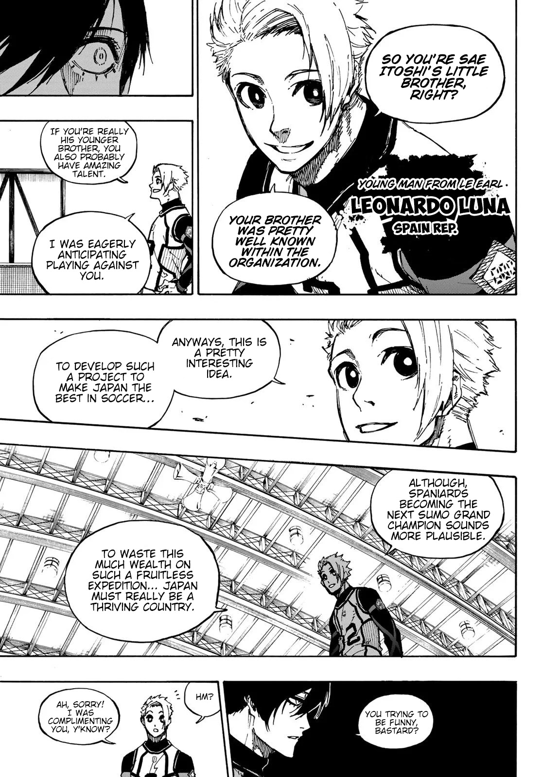 Blue Lock Chapter 90 page 10 - Chapter 90: Third Round Selection
