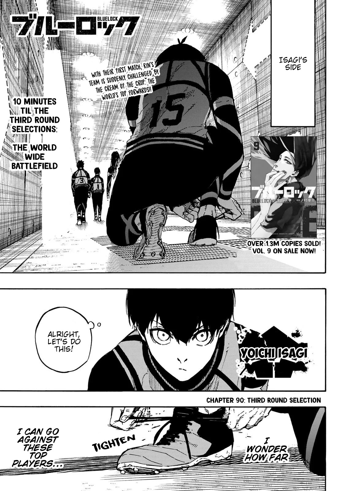 Blue Lock Chapter 90 page 2 - Chapter 90: Third Round Selection