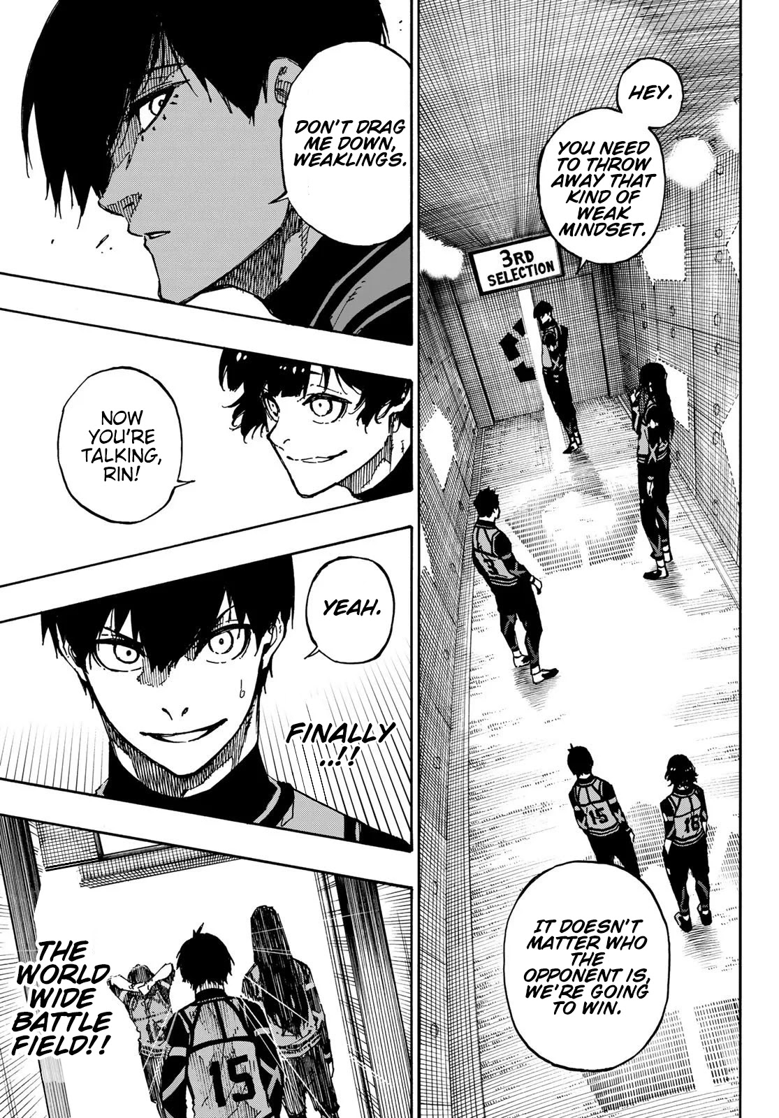 Blue Lock Chapter 90 page 4 - Chapter 90: Third Round Selection