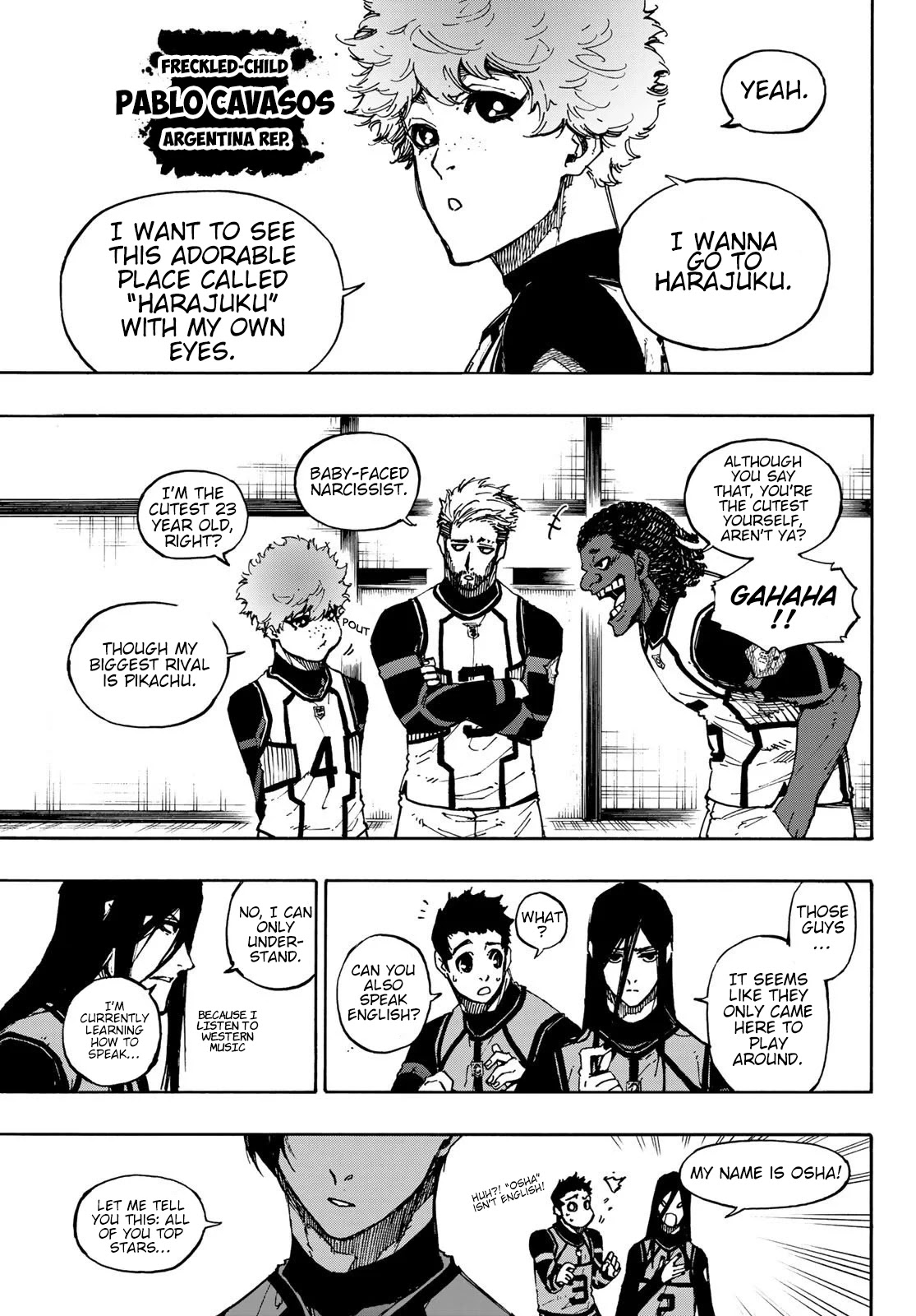 Blue Lock Chapter 90 page 8 - Chapter 90: Third Round Selection