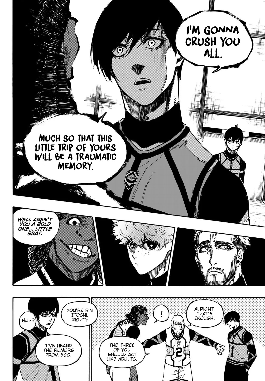 Blue Lock Chapter 90 page 9 - Chapter 90: Third Round Selection
