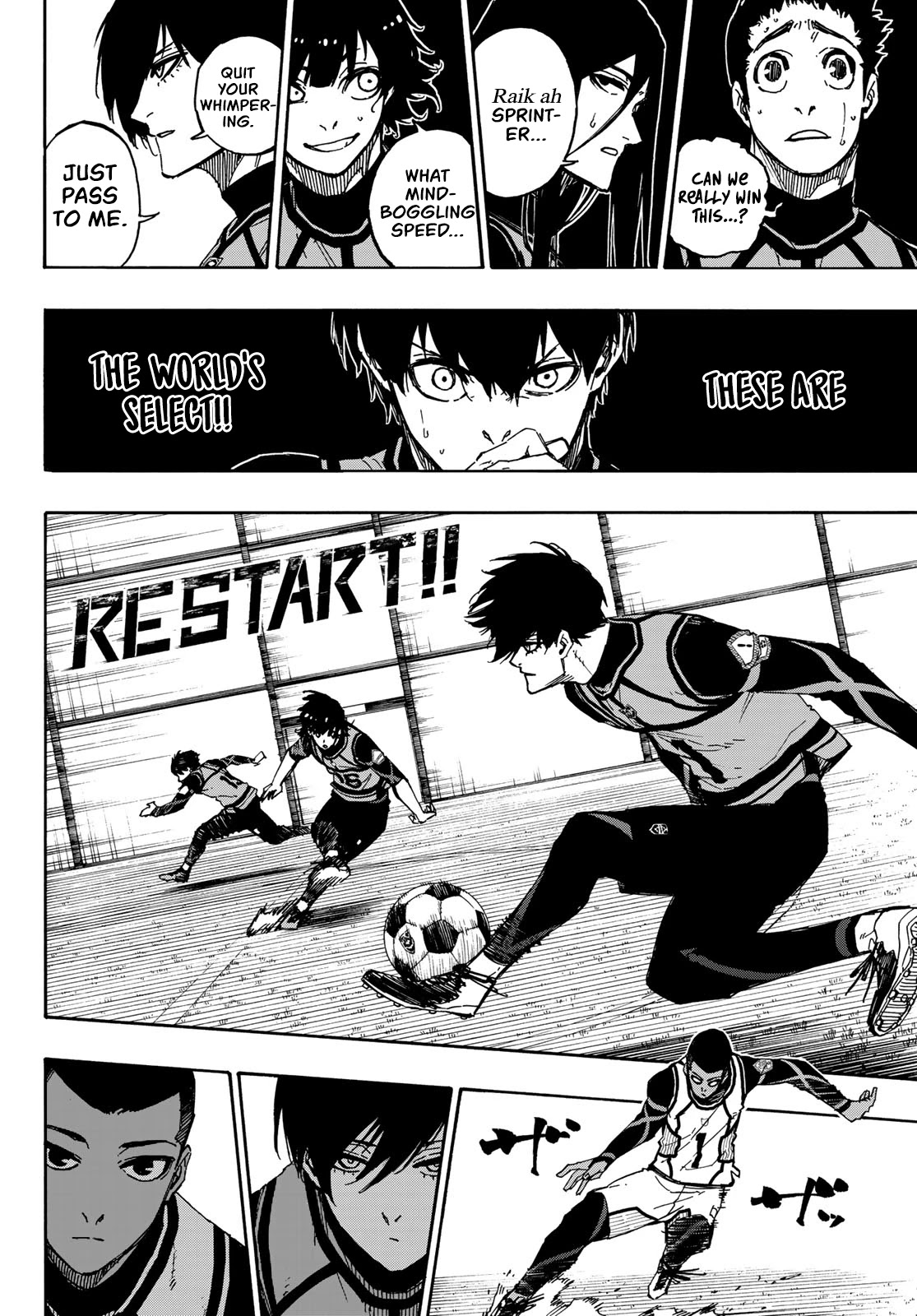 Blue Lock Chapter 91 page 13 - Chapter 91: Godspeed
