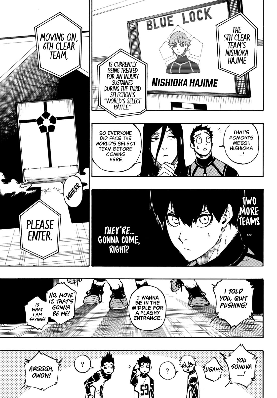 Blue Lock Chapter 93 page 14 - Chapter 93: Assembly