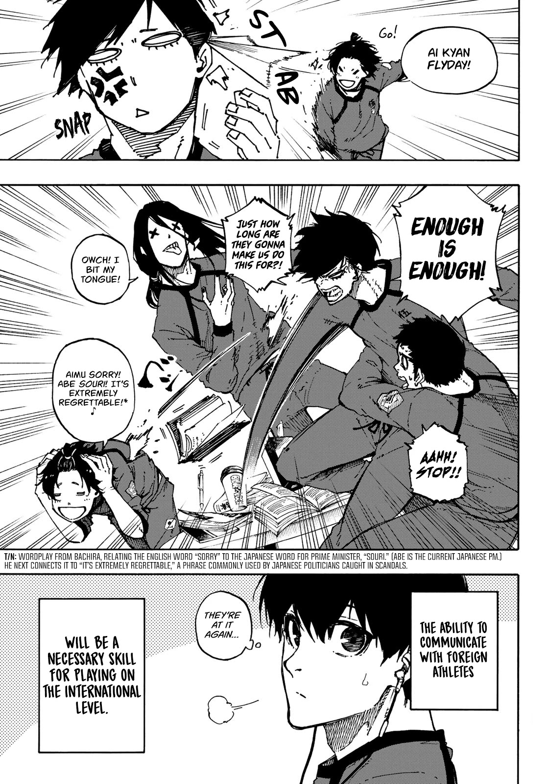 Blue Lock Chapter 93 page 3 - Chapter 93: Assembly