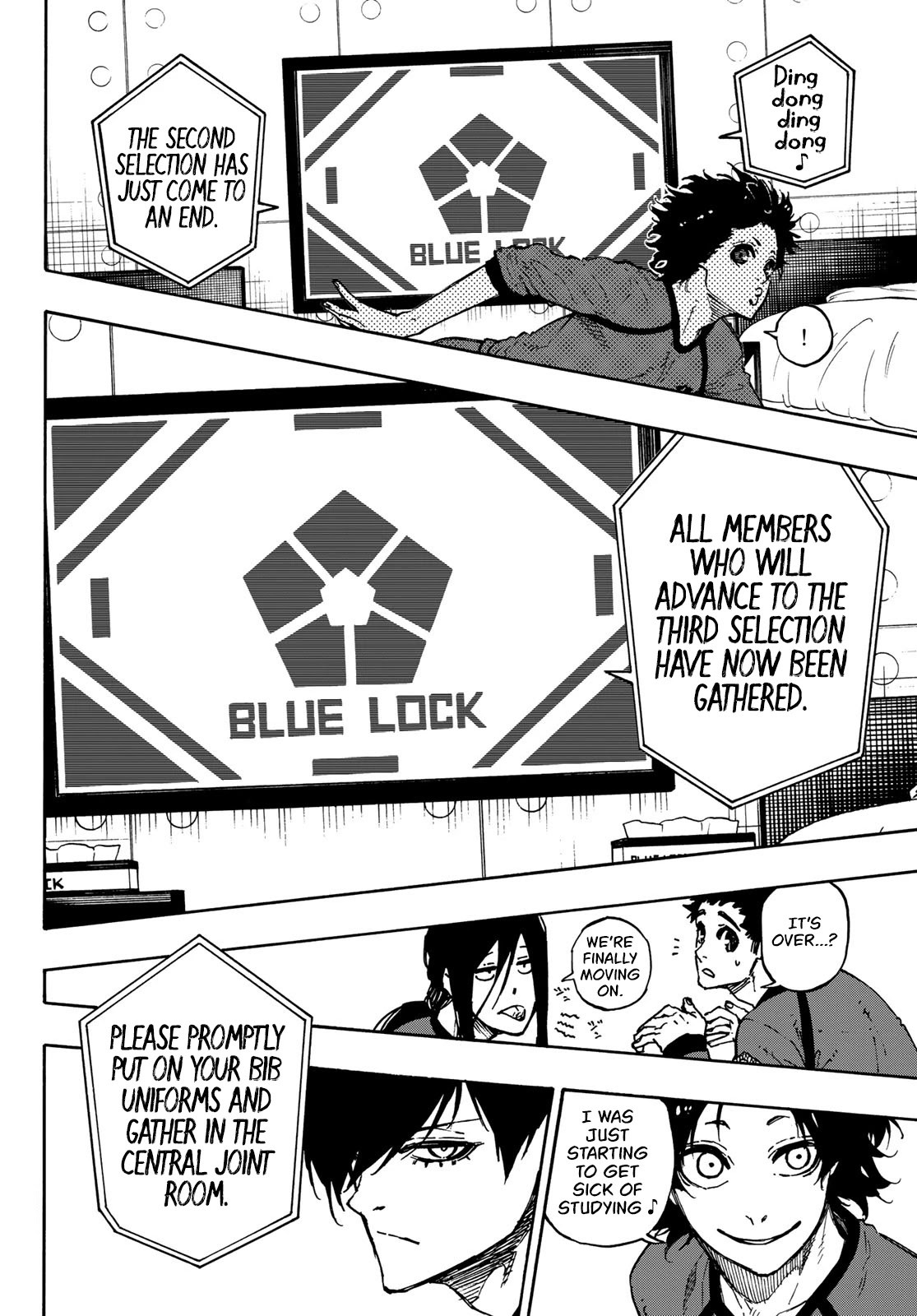 Blue Lock Chapter 93 page 4 - Chapter 93: Assembly