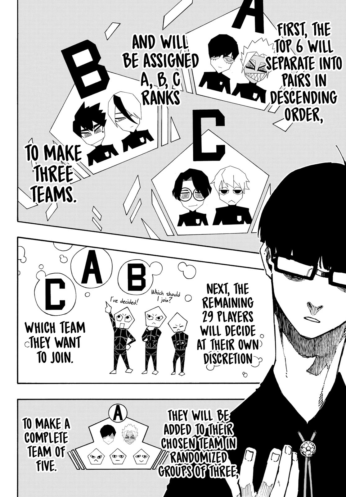 Blue Lock Chapter 95 page 12 - Chapter 95: Tryout