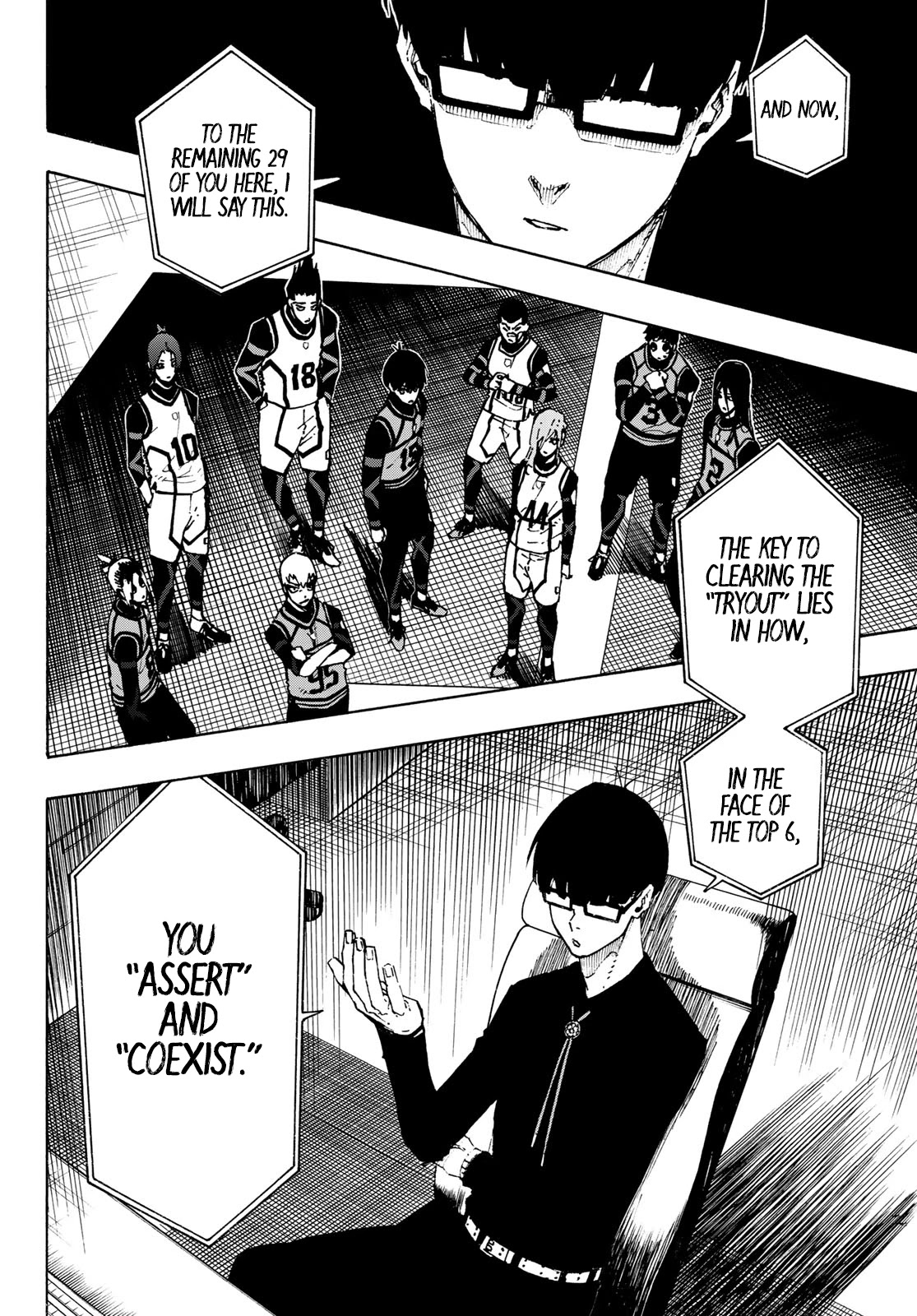 Blue Lock Chapter 95 page 18 - Chapter 95: Tryout